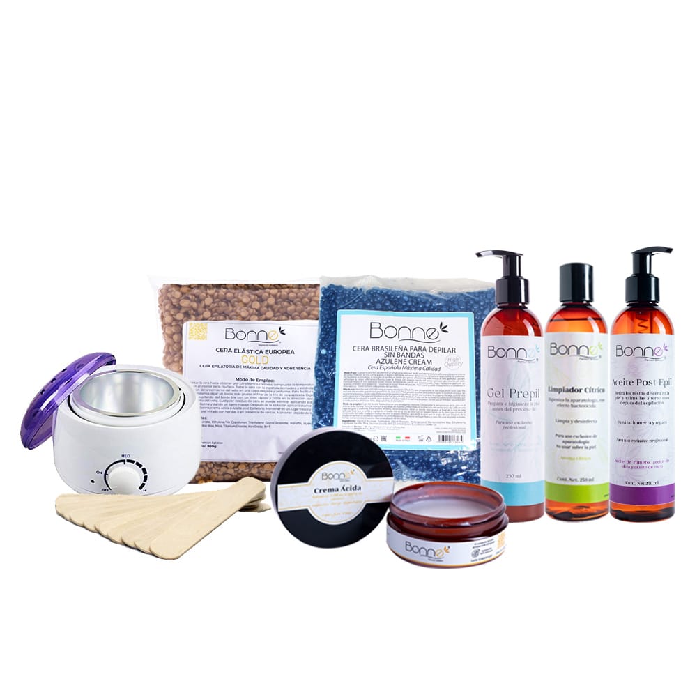 depilación con cera en axilas