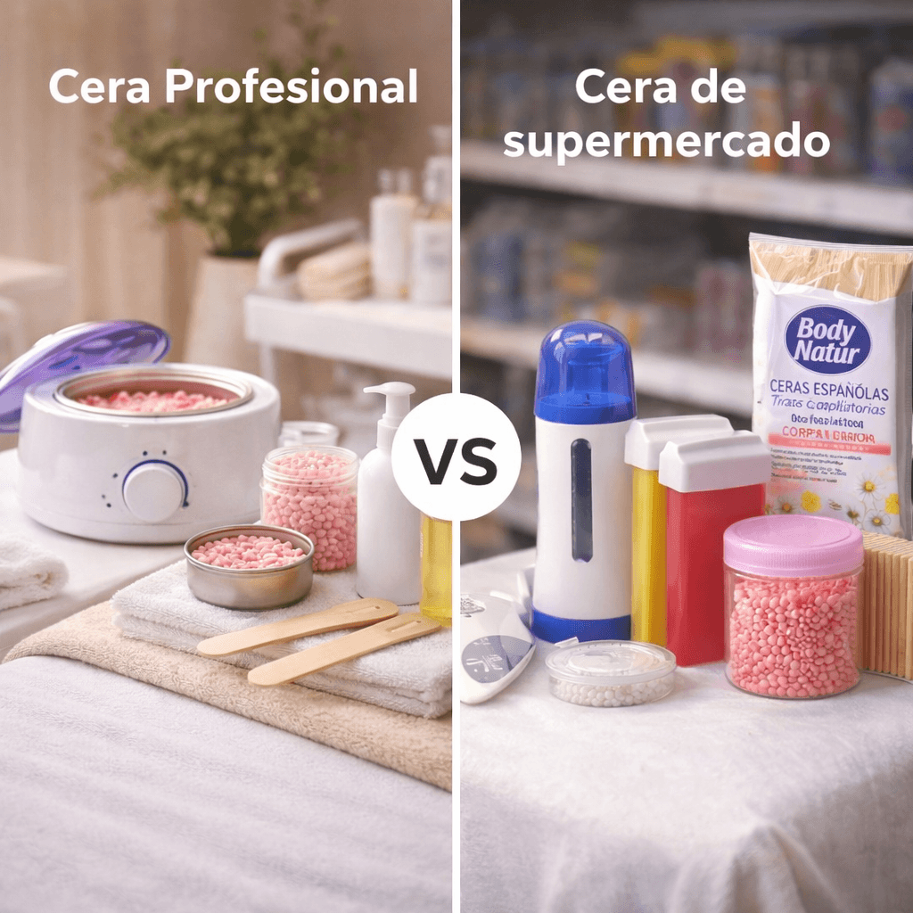 cera profesional vs cera de supermercado para depilacion